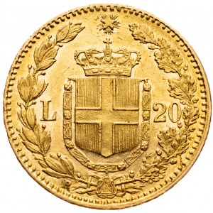 Italy, 20 Lire 1882, Rome
