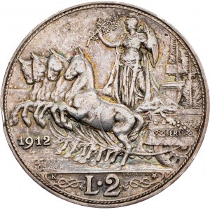 Italy, 2 Lire 1912