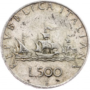 Italy, 500 Lire 1960