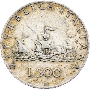 Italy, 500 Lire 1964