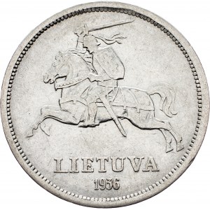 Lithuania, 5 Litai 1936, Kaunas