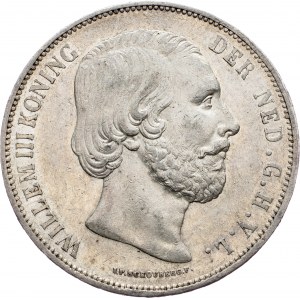 Netherlands, 2 1/2 Gulden 1874