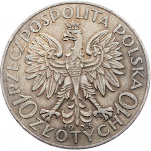 Poland, 10 Zlotych 1932, Warszawa