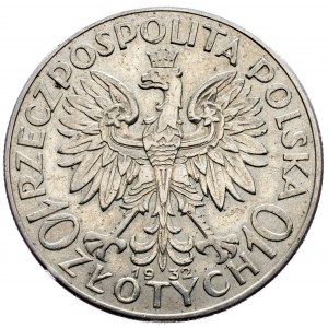 Poland, 10 Zlotych 1932