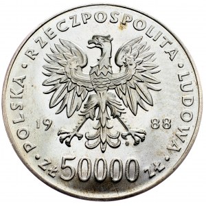 Poland, 50000 Zlotych 1988