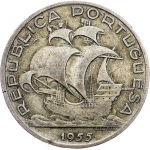 Portugal, 10 Escudos 1955
