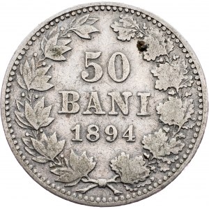 Romania, 50 Bani 1894