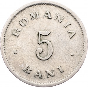 Romania, 5 Bani 1900