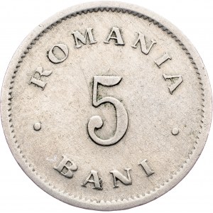 Romania, 5 Bani 1900
