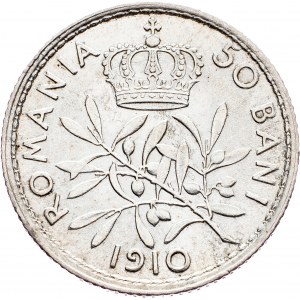 Romania, 50 Bani 1910