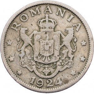 Romania, 2 Lei 1924