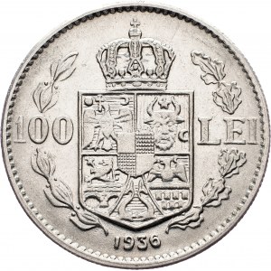 Romania, 100 Lei 1936