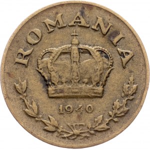 Romania, 1 Leu 1940