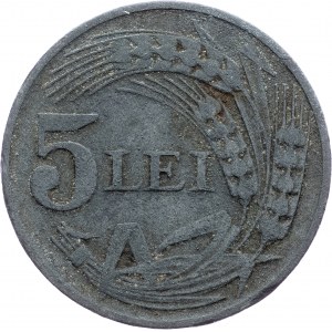 Romania, 5 Lei 1942
