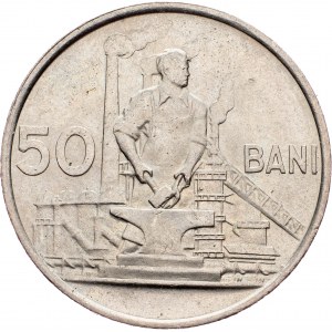Romania, 50 Bani 1956