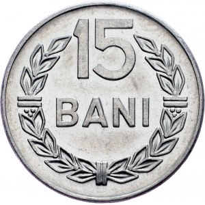 Romania, 15 Bani 1975