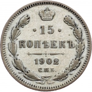 Russia, 15 Kopecks 1902