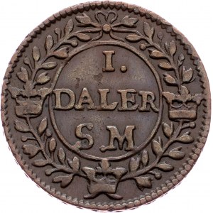 Sweden, 1 Daler 1718