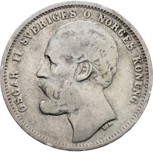 Sweden, 1 Krona 1875