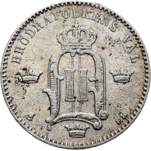 Sweden, 10 Ore 1890