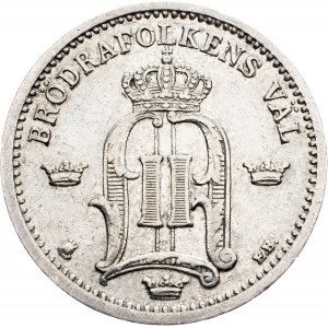 Sweden, 25 Ore 1897