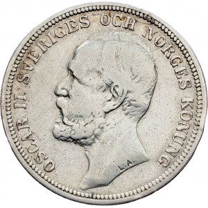 Sweden, 2 Kronor 1897