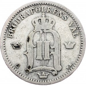 Sweden, 25 Ore 1898