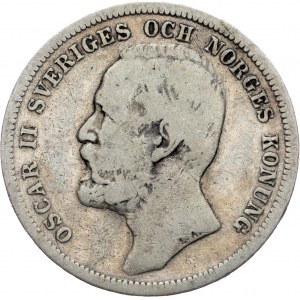 Sweden, 1 Krona 1898