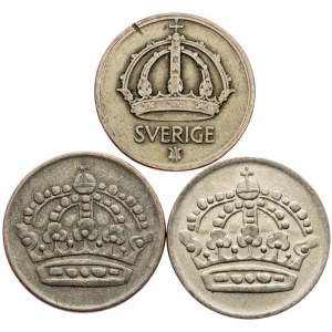 Sweden, 50 Ore 1943, 1957, 1961