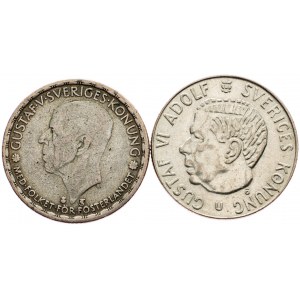 Sweden, 1 Krona 1949, 1963