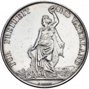 Switzerland, 5 Francs 1872, Zurich