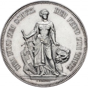 Switzerland, 5 Francs 1875, Bern