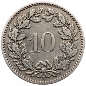 Switzerland, 10 Rappen 1883, Bern
