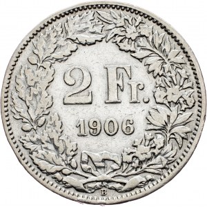 Switzerland, 2 Francs 1906, Bern