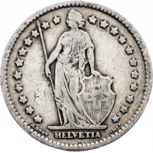 Switzerland, 1 Franc 1914