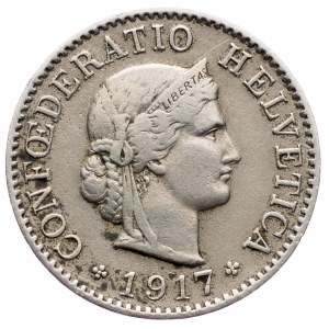 Switzerland, 5 Rappen 1917, Bern