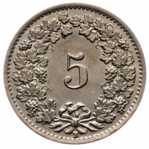 Switzerland, 5 Rappen 1919, Bern