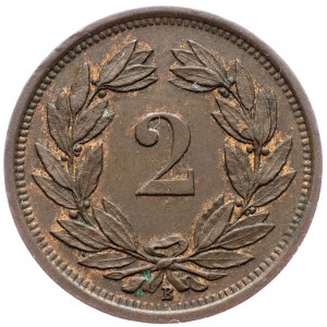 Switzerland, 2 Rappen 1932, Bern