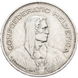 Switzerland, 5 Francs 1932