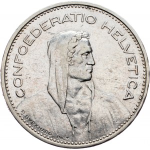 Switzerland, 5 Francs 1935, Bern