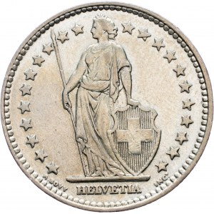Switzerland, 2 Francs 1939, Bern