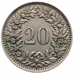 Switzerland, 20 Rappen 1939, Bern