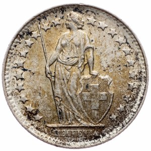 Switzerland, 1/2 Franc 1948, Bern