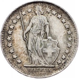 Switzerland, 1/2 Franc 1950