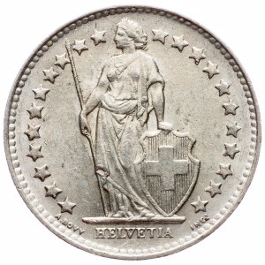 Switzerland, 1/2 Franc 1951, Bern