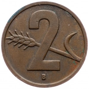 Switzerland, 2 Rappen 1951, Bern