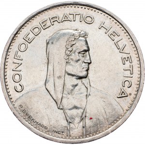 Switzerland, 5 Francs 1953, Bern
