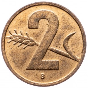 Switzerland, 2 Rappen 1954, Bern