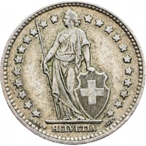 Switzerland, 1 Franc 1957