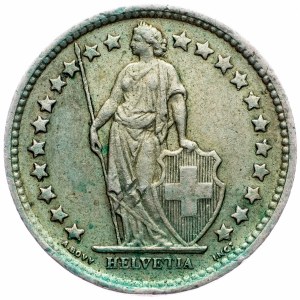Switzerland, 1/2 Franc 1958, Bern